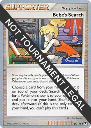 World Championship Decks Bebe's Search - 2010 (Michael Pramawat) #89