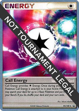 World Championship Decks Call Energy - 2010 (Michael Pramawat) #92