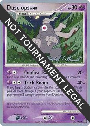 World Championship Decks Dusclops - 2010 (Michael Pramawat) #35