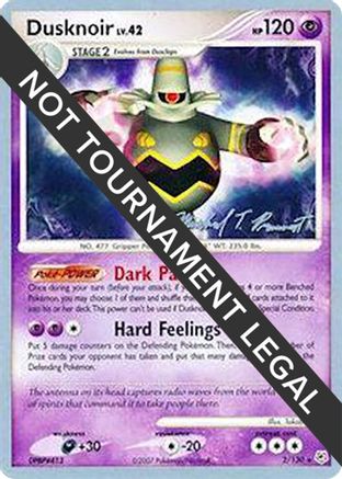 World Championship Decks Dusknoir - 2010 (Michael Pramawat) #2
