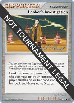 World Championship Decks Looker's Investigation - 2010 (Michael Pramawat) #109