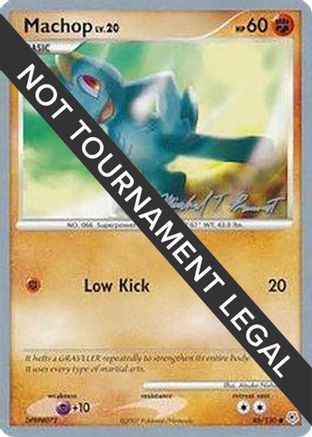 World Championship Decks Machop - 2010 (Michael Pramawat) #86