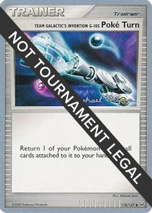 World Championship Decks Team Galactic's Invention G-105 Poke Turn - 2010 (Mychael Bryan) #118
