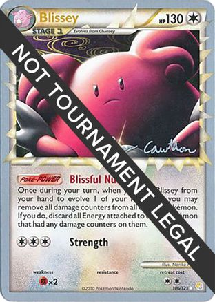 World Championship Decks Blissey - 2011 (Ross Cawthon) #106