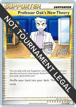 World Championship Decks Professor Oak's New Theory - 2011 (Christopher Kan) #101