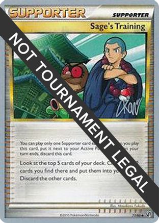 World Championship Decks Sage's Training - 2011 (Christopher Kan) #77