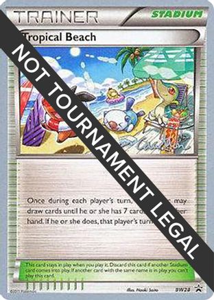 World Championship Decks Tropical Beach - 2011 (Ross Cawthon) #BW28