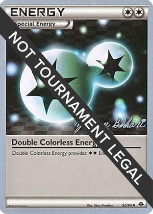 World Championship Decks Double Colorless Energy - 2012 (Zachary Bokhari) #92
