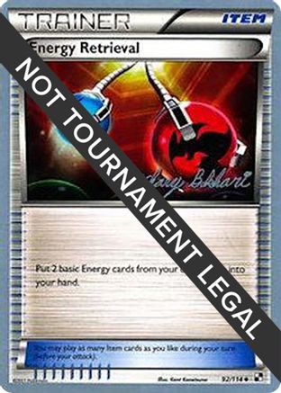 World Championship Decks Energy Retrieval - 2012 (Zachary Bokhari) #92
