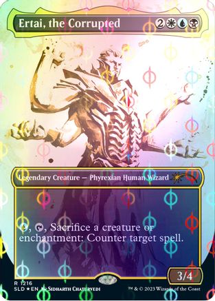 Ertai, the Corrupted (Step-and-Compleat Foil)