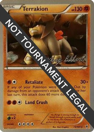 World Championship Decks Terrakion - 2012 (Zachary Bokhari) #73