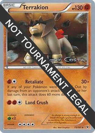World Championship Decks Terrakion - 2012 (Igor Costa) #73
