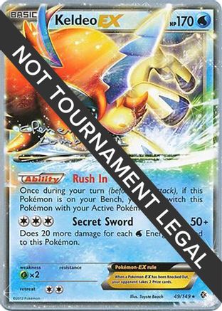 World Championship Decks Keldeo EX - 2013 (Clement Lamberton) #49