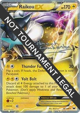World Championship Decks Raikou EX - 2013 (Clement Lamberton) #38