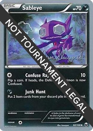 World Championship Decks Sableye - 2013 (Jason Klaczynski) #62