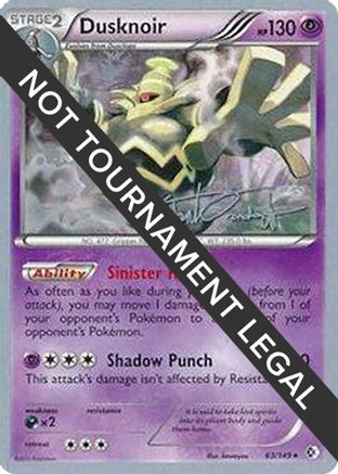 World Championship Decks Dusknoir - 2014 (Trent Orndorff) #63
