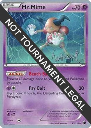World Championship Decks Mr. Mime - 2014 (Andrew Estrada) #47