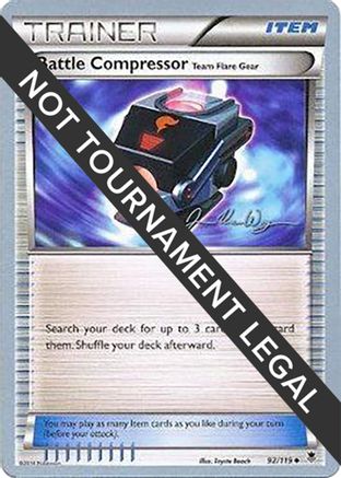 World Championship Decks Battle Compressor (Team Flare Gear) - 2015 (Jacob Van Wagner) #92