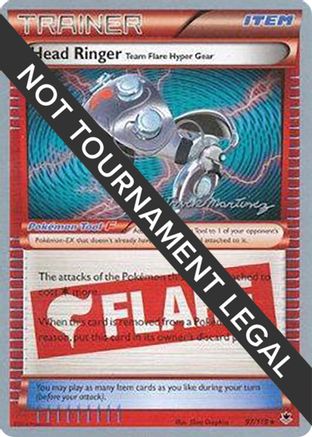 World Championship Decks Head Ringer (Team Flare Hyper Gear) - 2015 (Patrick Martinez) #97