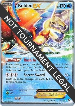 World Championship Decks Keldeo EX - 2015 (Jacob Van Wagner) #49