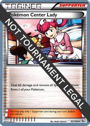 World Championship Decks Pokemon Center Lady - 2015 (Alejandro Ng-Guzman) #93