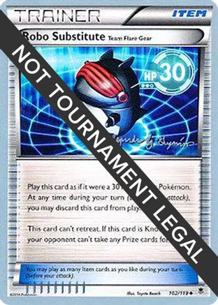 World Championship Decks Robo Substitute (Team Flare Gear) - 2015 (Alejandro Ng-Guzman) #102
