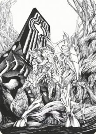 Lukka, Bound to Ruin Art Card