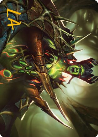 Maze's Mantle Art Card (Gold-Stamped Signature)