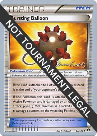 World Championship Decks Bursting Balloon - 2016 (Jesper Eriksen) #97
