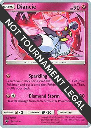World Championship Decks Diancie - 2017 (Diego Cassiraga) #94