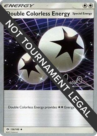 World Championship Decks Double Colorless Energy - 2017 (Diego Cassiraga) #136