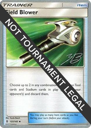World Championship Decks Field Blower - 2017 (Zachary Bokhari) #125