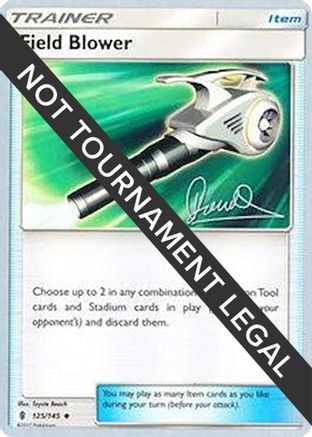 World Championship Decks Field Blower - 2017 (Diego Cassiraga) #125