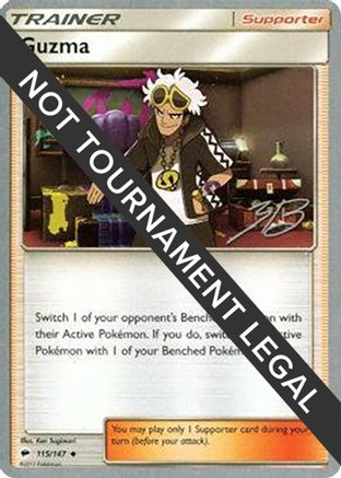 World Championship Decks Guzma - 2017 (Zachary Bokhari) #115