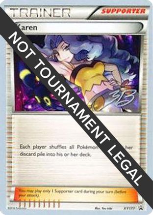 World Championship Decks Karen - 2017 (Zachary Bokhari) #XY177