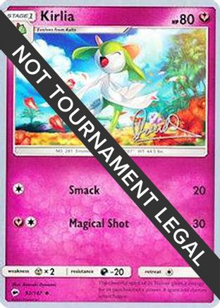 World Championship Decks Kirlia - 2017 (Diego Cassiraga) #92