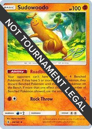 World Championship Decks Sudowoodo - 2017 (Zachary Bokhari) #66