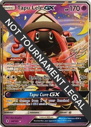 World Championship Decks Tapu Lele GX - 2017 (Zachary Bokhari) #60
