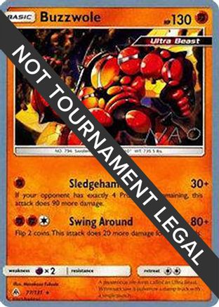 World Championship Decks Buzzwole - 2018 (Naohito Inoue) #77