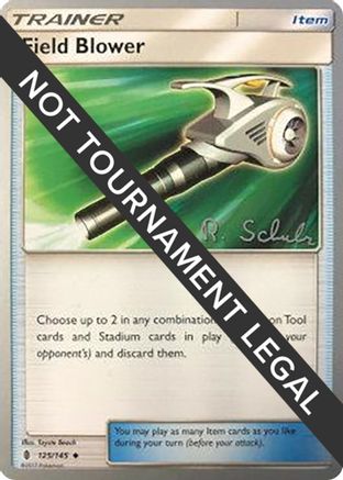 World Championship Decks Field Blower - 2018 (Robin Schulz) #125