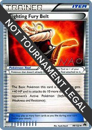 World Championship Decks Fighting Fury Belt - 2018 (Naohito Inoue) #99