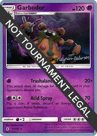 World Championship Decks Garbodor (51) - 2018 (Magnus Pedersen) #51