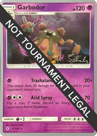 World Championship Decks Garbodor (51) - 2018 (Robin Schulz) #51