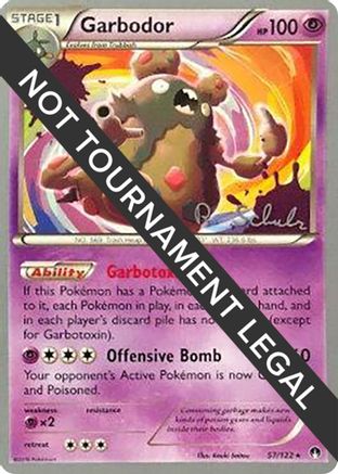 World Championship Decks Garbodor (57) - 2018 (Robin Schulz) #57