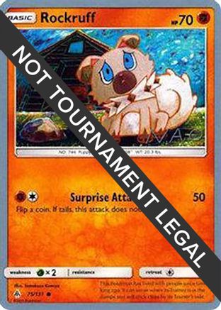 World Championship Decks Rockruff - 2018 (Naohito Inoue) #75