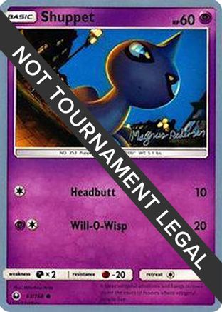 World Championship Decks Shuppet - 2018 (Magnus Pedersen) #63