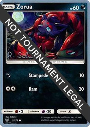 World Championship Decks Zorua - 2018 (Robin Schulz) #52