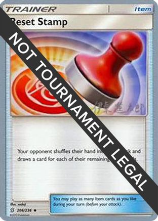 World Championship Decks Reset Stamp - 2019 (Shintaro Ito) #206