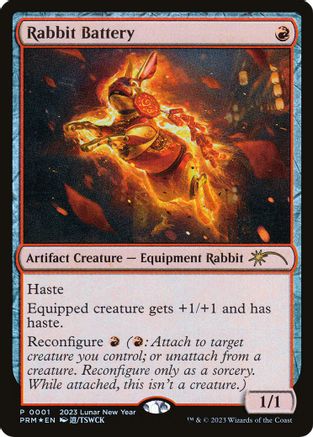 Rabbit Battery (Year of the Rabbit 2023)
