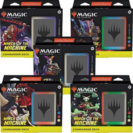 March of the Machine Commander Decks [Set of 5] - Commander: March of ...